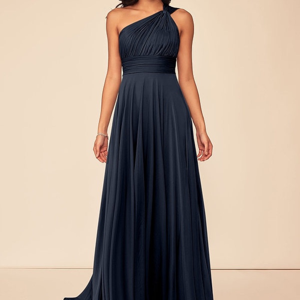 Azazie Charlize - Dark Navy